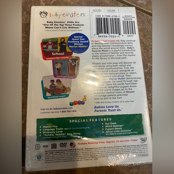 New in Plastic Baby Einstein DVD - Picture 2 of 4